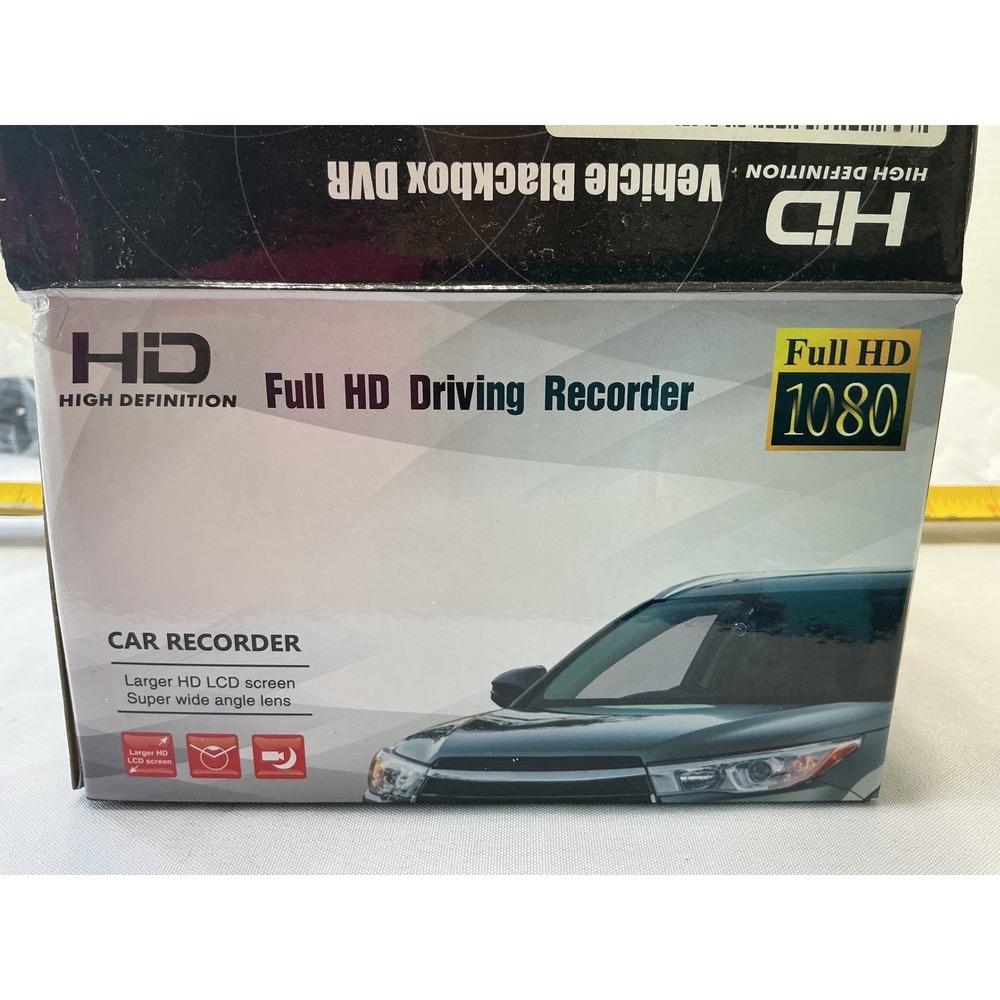 Milerong Dual Dash Cam Front and Rear 1080P Full HD Car Recorder with 64GB Card